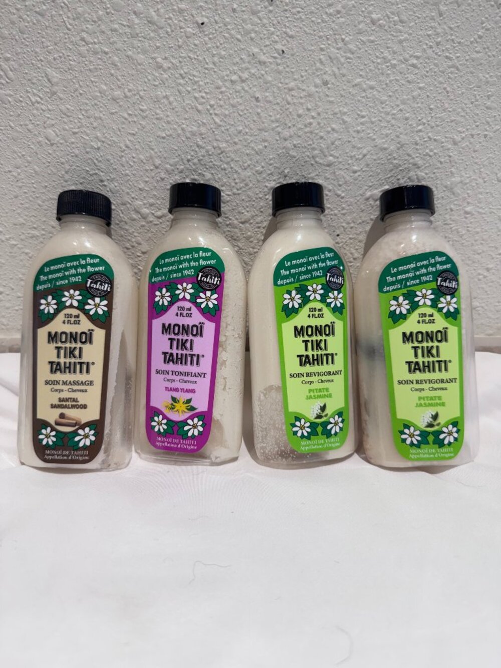 Monoi Tiki Tahiti Coconut Oils - Set of 4
